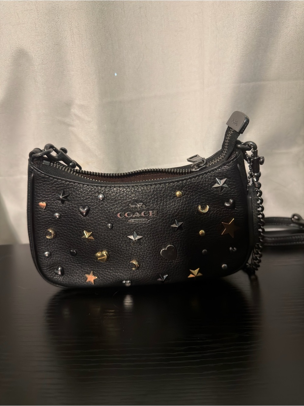 COACH Mini Teri with rivets